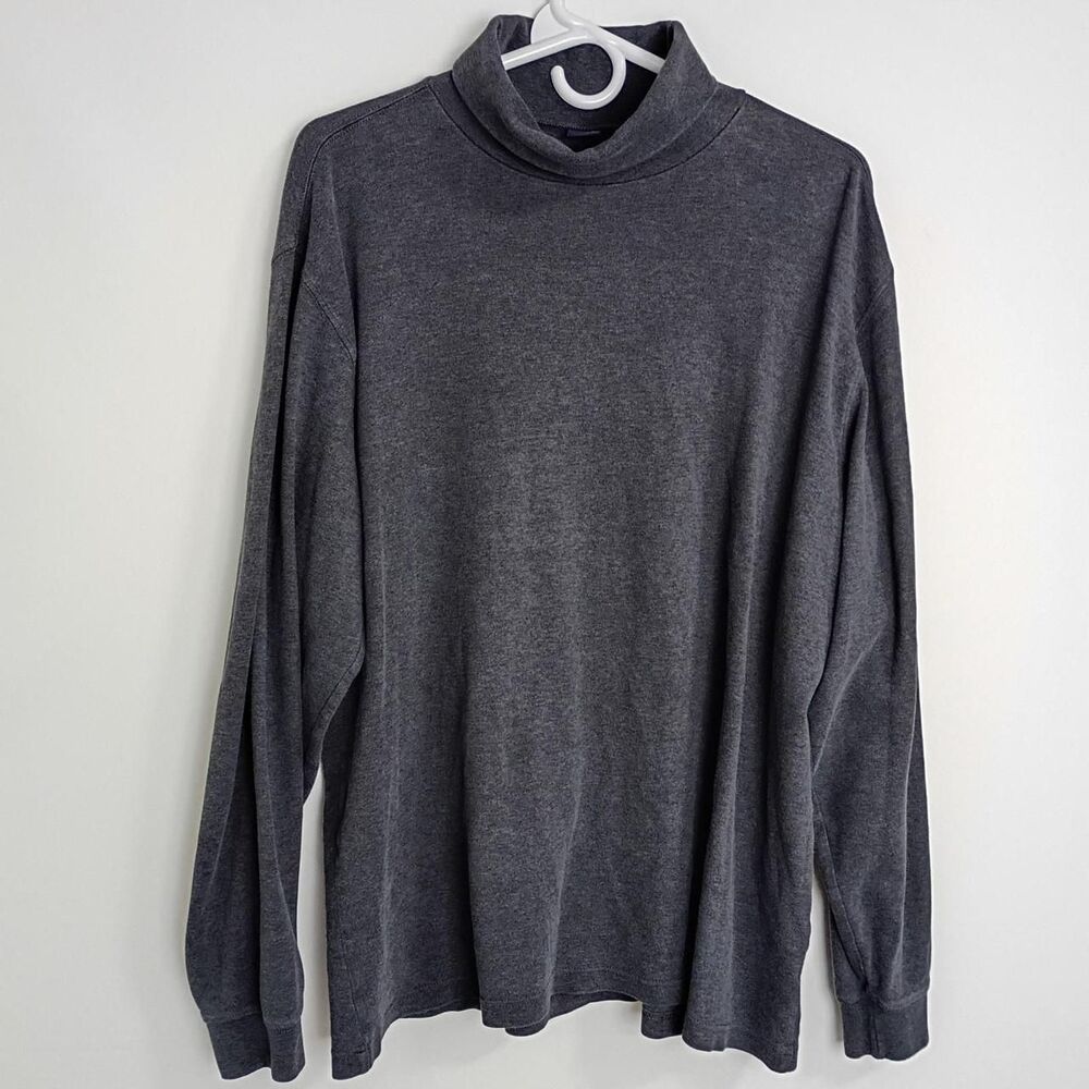 Lands-end Men's Grey Shirt